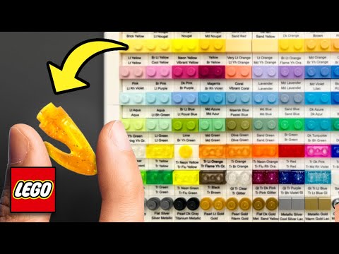 RARE LEGO COLORS you DIDN'T know EXIST...