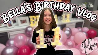 🎂 Bella's 11th Birthday Vlog 🎁 Opening Presents & Sharing Her Birthday Interview