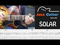 Solar Miles Davis Jazz Guitar Lesson Melody Solo