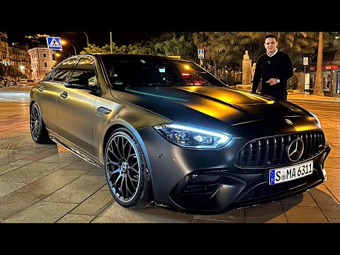 2023 Mercedes C63 AMG | NEW Night Drive Review Interior Exterior Sound