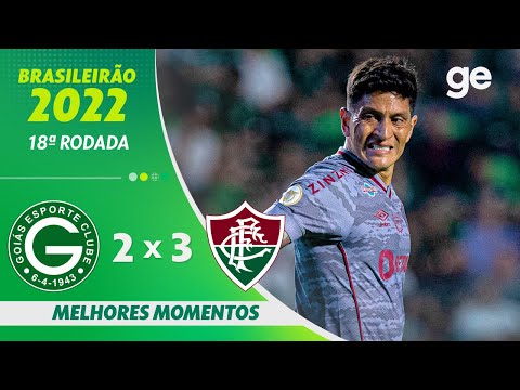 Gols e lances de Goiás x Fluminense