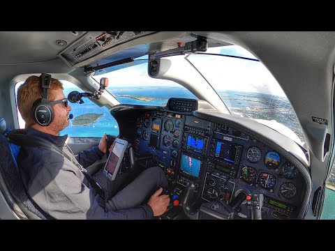 TBM850 IFR FLIGHT VLOG! - Cuba on the Left! / Key West on the Right!