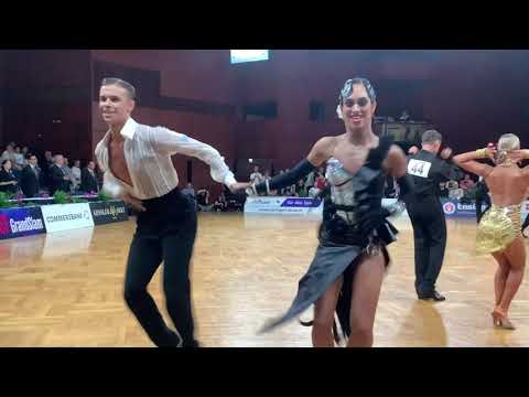 JIVE - YOUTH - SEMI FINALE - TYMON  OLEJARZ  & WIKTORIA KURDA (POL 35) - WDSF 2024 GOC STUTTGART/GER