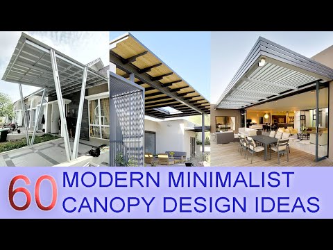 60 CANOPY DESIGN IDEAS MODERN & MINIMALIST (DESAIN KANOPI)