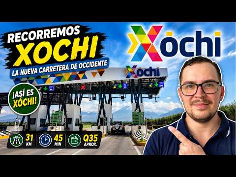 ¿VALE LA PENA PAGAR Q45? Probamos la NUEVA CARRETERA XOCHI 🇬🇹