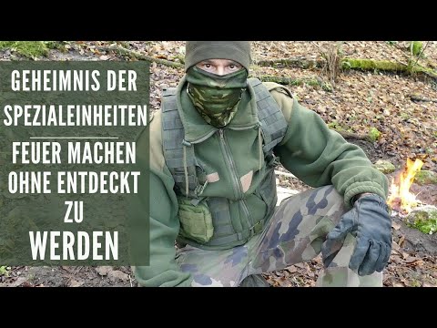 Wie man ein FEUER ohne Rauch macht: Geheimes Wissen der SPEZIALEINHEITEN