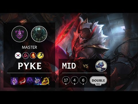 Pyke Mid vs Fizz - KR Master Patch 10.12