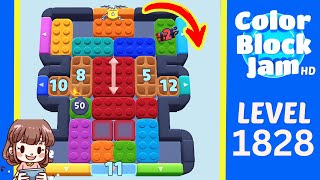 Soluzione del Livello 1828 di Color Block Jam