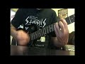 Poison Idea - Underage ( guitar cover )