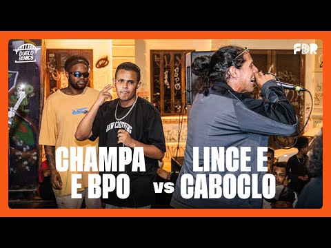 CHAMPA E BPO VS LINCE E CABOCLO (PRIMEIRA FASE) - DUELO DE MCS (22/03/2024)