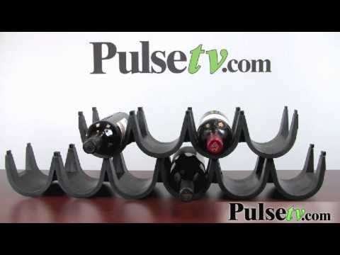 DIY 10 pc Modular Wine Rack