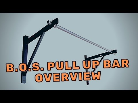 Adjustable Wall Or Ceiling Mounted Pull Up Bar Overview