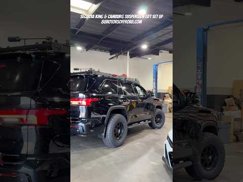 2025 Toyota Sequoia King Shocks & Camburg UCA Method Me701 #88rotorsoffroad