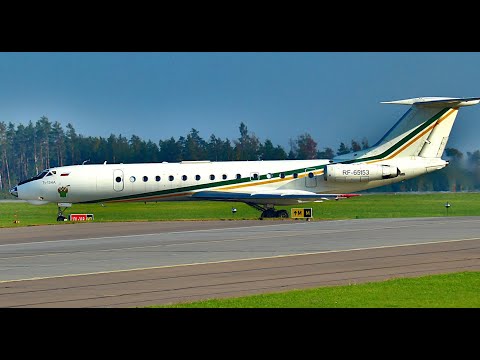 Громкий взлет Туполева Ту-134А Федеральной таможенной службы России.