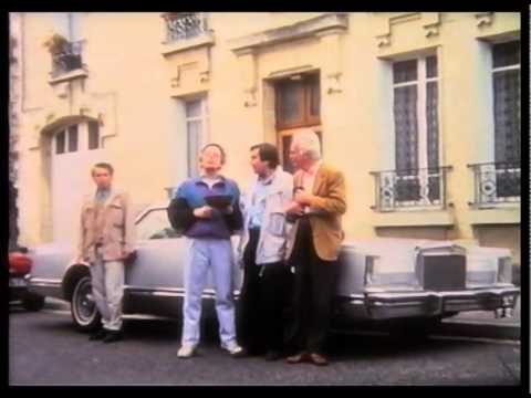 Visite à Jacques Cellard avec une belle américaine (1990) by G. Courant - Portrait de groupe #126