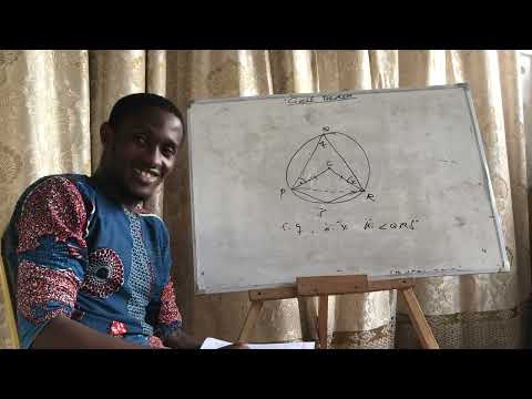 Circle Theorem Simplified: Passing Core Mathematics in WASSCE/NOVDEC with ease