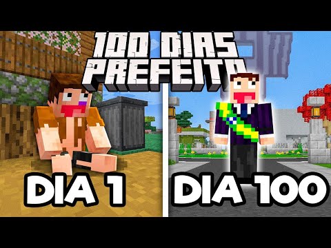 SOBREVIVI 100 DIAS SENDO PRESIDENTE NO MINECRAFT - O FILME