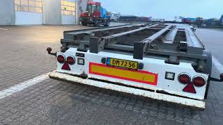 Прицеп контейнеровоз Kel-Berg Transfer trailer / Abrollanh&auml;nger / overf&oslash;rings | Изображение 4 - Autoline