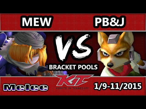 KiT 15 - Mew (Sheik) Vs. SS | PB&J (Fox) SSBM Bracket Pools - Smash Bros. Melee