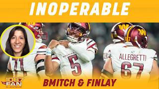 Nicki Jhabvala Is Worried About Commanders O Line I BMitch & Finlay