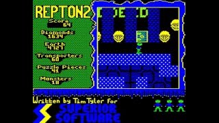 Repton 2 on the Acorn Electron