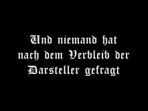 eisregen - Das Letzte Haus am Ende der Einbahnstraße (Lyrics Video)