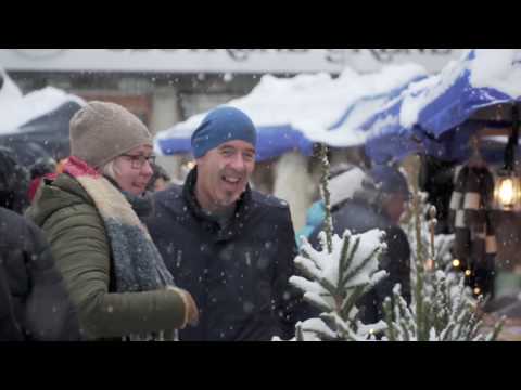 Christmas spirit in Lillehammer 2018, Norway