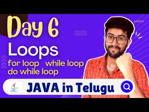 While Loop In Java While Loop In Java In Telugu Java Tutorial In Telugu