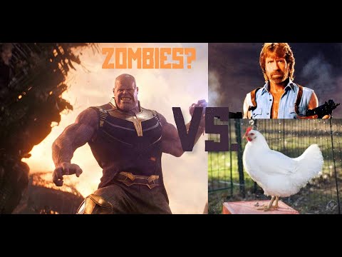 What happens if Thanos and Chuck Norris Fight?