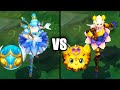 Star Guardian Orianna vs Orbeeanna Skins Comparison (League of Legends)