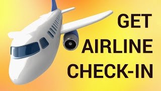 How to Get Airline Check-in Online