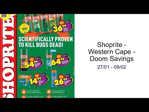 Shoprite - Western Cape - Doom Savings  27/01 - 08/02
