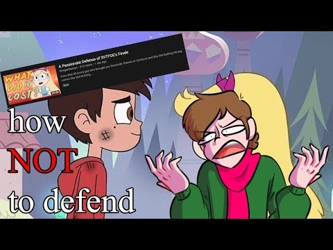 How NOT to defend SVTFOE's Finale (Diregentleman)