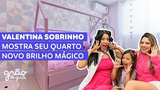 VALENTINA SOBRINHO MOSTROU TUDO DO SEU QUARTO NOVO! ♥