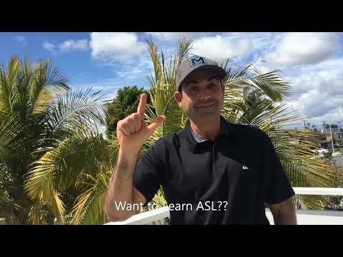 ASL with Saporito! Welcome