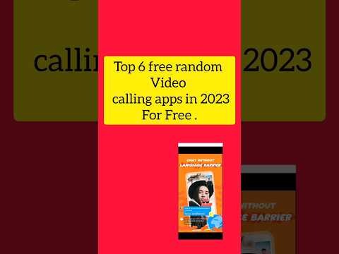 Best 2023 random video chat  to find girl friend /boyfriend #videocallingchat or just makes friends