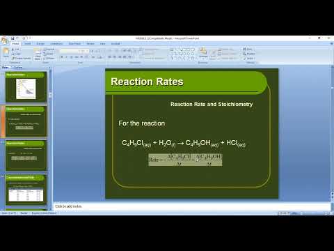 Chemical Reaction Engineering Review (Part 1)