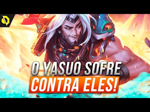 Conheça AGORA os PRINCIPAIS COUNTERS do YASUO - LOL