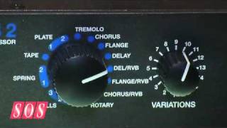 Video thumbnail for Alesis Nanoverb 2 - Musikmesse 2011 by Sound On Sound magazine