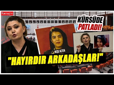 Meclis’te İYİ Partili Selcan Taşçı o kadınların fotoğraflarıyla kürsüye çıktı! “Yazıklar olsun!”