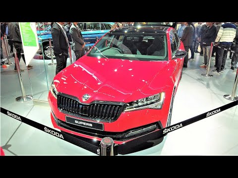 2020 Skoda Superb Sportline Facelift Erster Blick | Skoda Superb Sportline Interieur & Exterieur