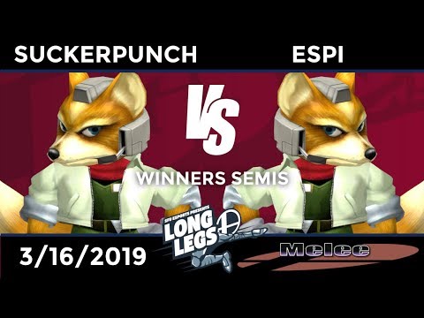 Long Legs Melee: Winners Semis - SoVa|SuckerPunch (Fox) vs Espi (Fox)