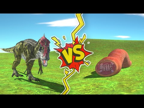 ARBS Cryolophosaurus VS Blade Worm | Aniaml Revolt Battle Simulator