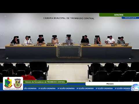 3ª SESSÃO ORDINÁRIA