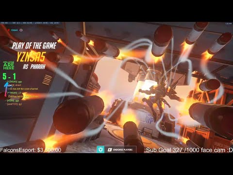 50 ELIMS! POTG! YZNSA PHARAH GAMEPLAY OVERWATCH SEASON 29 TOP 500