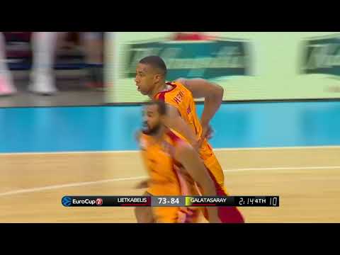 7DAYS EuroCup Magic Moment Richard Hendrix Dunk, Galatasaray Odeabank Istanbul