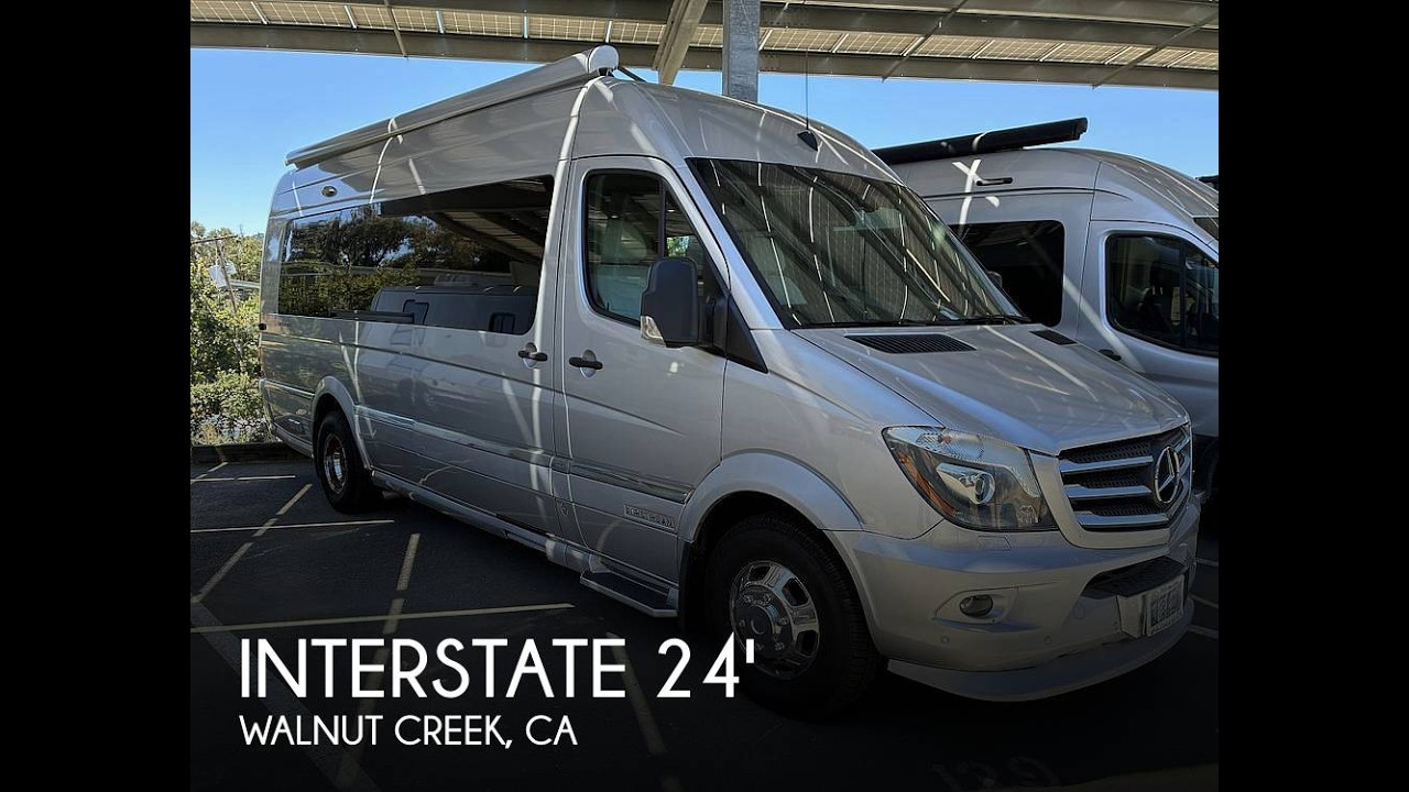 A photo of this 2017 Airstream Interstate EXT Lounge Twin Wardrobe