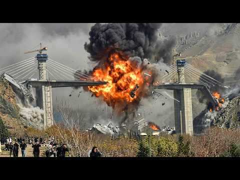 Watch the United States B-2 Stealth Bomber Destroy Iran’s Largest Bridge