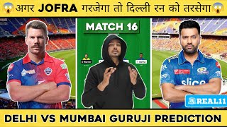 DC vs MI Dream11 Prediction 2023 | Delhi vs Mumbai IPL 2023 Dream11 Team Prediction Today Match