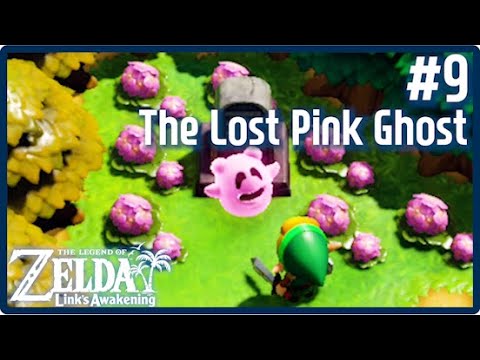 Zelda Link's Awakening (Part 9) - The Lost Pink Ghost, how to get Broom